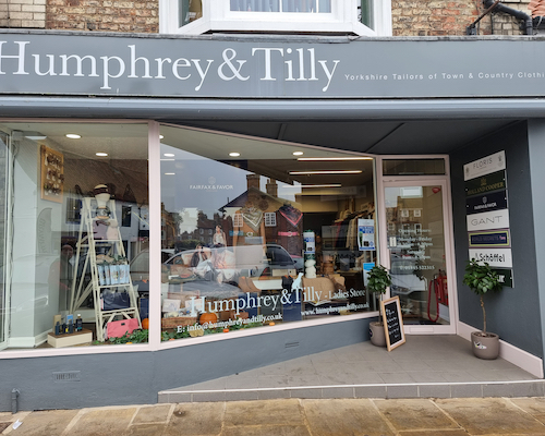 A traditional independent ladies store, stocking exclusive brands